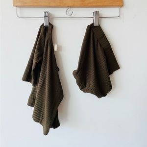 Kate Quinn chocolate modal bundle of 2 pieces tshirt and bloomers NEW